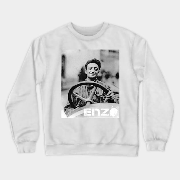 Enzo Ferrari Crewneck Sweatshirt by 3ric-